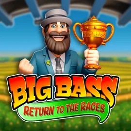 Big Bass Return to the Races casino game by Pragmatic Play – featured logo at 888 Casino