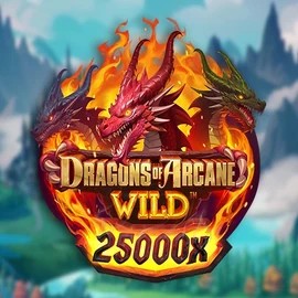 Official Slots logo: Dragons of Arcane Wild by Foxium at 888 Casino