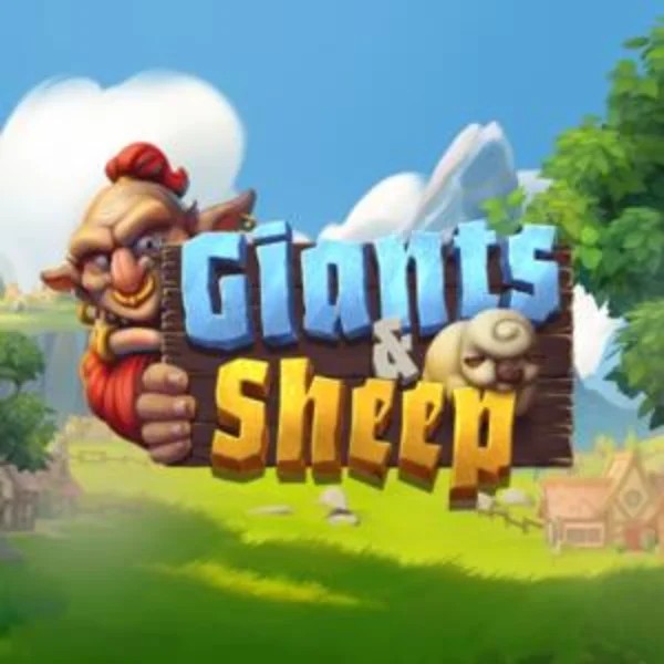 Giants and Sheep slot logo by Relax Gaming at 888 Casino