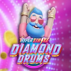 Slots logo of Hyper Strike Diamond Drums from Gameburger Studios at 888 Casino
