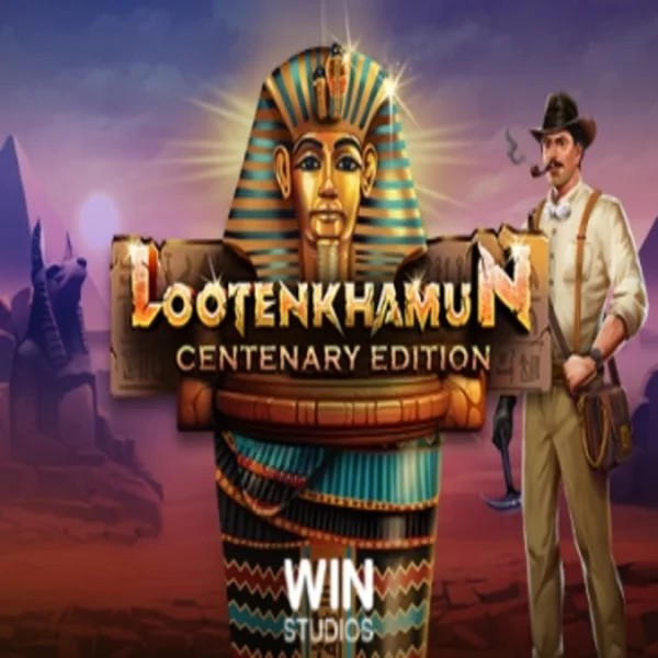 Official Slots logo: LootEnKhamun Centenary by bwin.party at 888 Casino