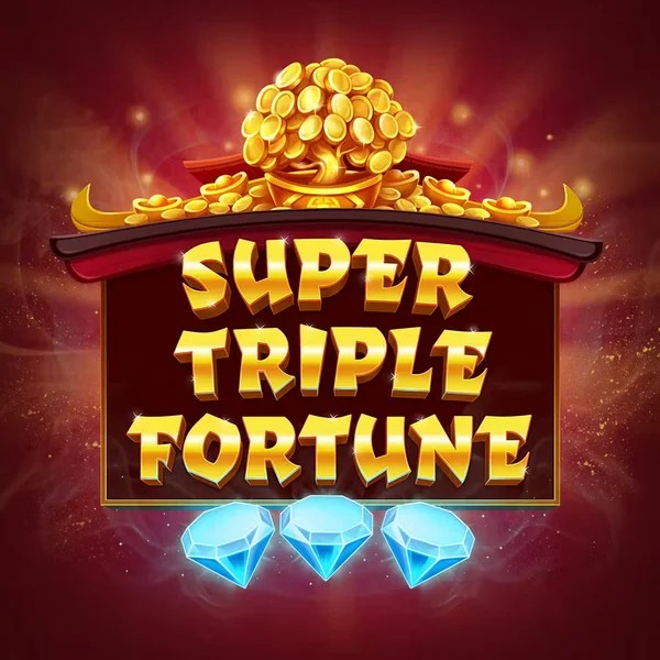 Super Triple Fortune slot icon by Greentube, available at 888 Casino